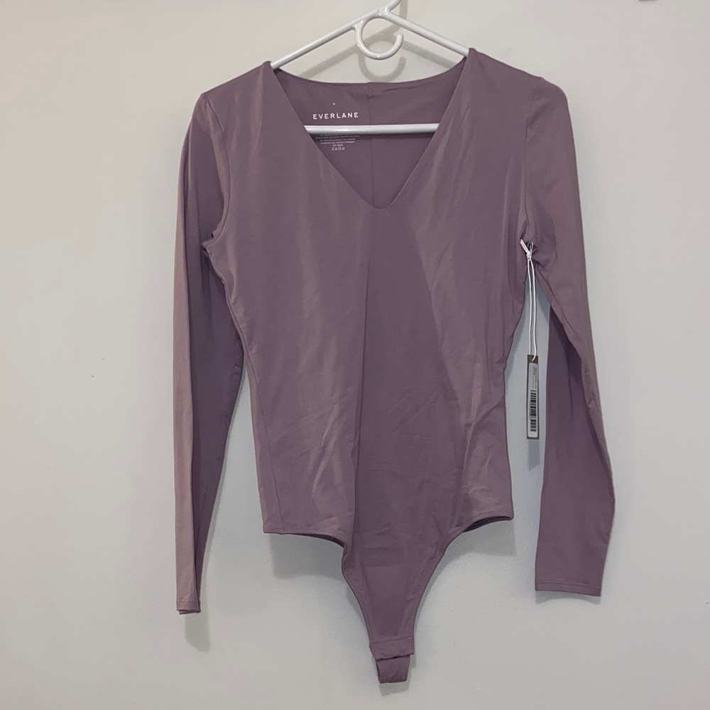 NWT Everlane V-neck Bodysuit Medium